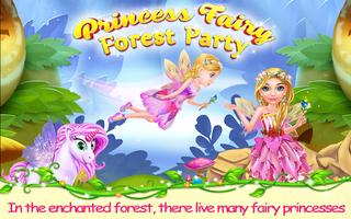 Princess Fairy Forests Party Affiche