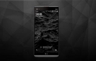 Charcoal Theme LG V20 &  LG G5 capture d'écran 1