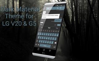 Dark Material theme for LG V20 screenshot 2