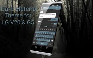 Dark Material theme for LG V20 скриншот 2