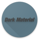 Dark Material Theme For LG G6 APK