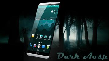 Dark Aosp Theme for LG V20 G5 Affiche