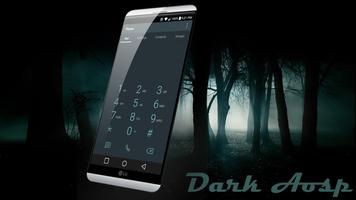 Dark Aosp Theme for LG V20 G5 capture d'écran 2