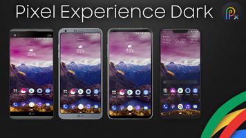 Pixel Experience Theme Dark fo poster