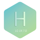 [UX7] Hexagon Theme for LG V35 G7 Pie APK