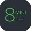 [UX6] MIUI Dark Theme LG V20 G5 Oreo APK