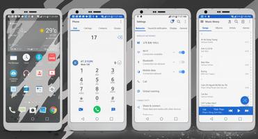 [Nougat] Sense Pro Theme LG G5 Poster