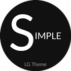 [UX6] Simple Dark Theme LG G5  icône