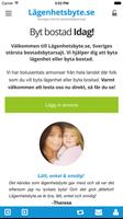 Lägenhetsbyte syot layar 1