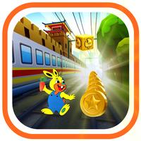 Bunny Runner Adventure subway 海報