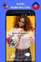Haitian Radio Station 104.5 Fm Music App 104.5 HD পোস্টার