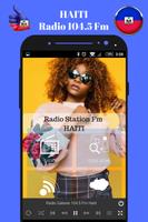 Haitian Radio Station 104.5 Fm Music App 104.5 HD captura de pantalla 1