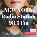 New York Radio Station 98.5 Fm HD Music 98.5 Live APK