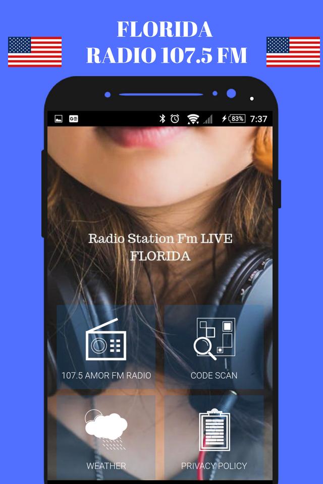 Florida Radio Station 107.5 Fm HD Music 107.5 Free for Android - APK  Download