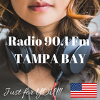 آیکون‌ 90.1 Fm Radio Tampa Bay Radio Station Live 90.1 hd