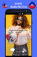 Haitian Radio Station 98.5 Fm Music App 98.5 Live โปสเตอร์