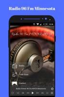 Radio Fm Minessota 96 online Rock music app USA скриншот 3