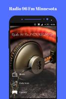 Radio Fm Minessota 96 online Rock music app USA الملصق