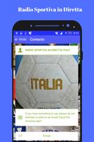 Italian Sports Radio Stations on live free online capture d'écran 2