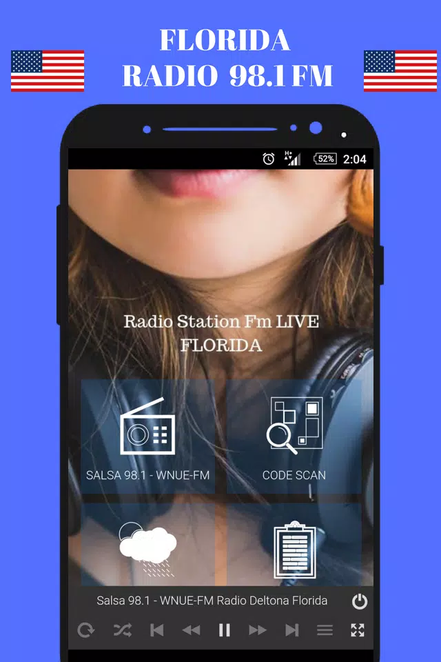 Florida Radio Station 98.1 Salsa Brava Fm Free HD APK voor Android Download