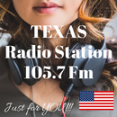 Fm Radio Texas 105.7 HD Station 105.7 online Live APK