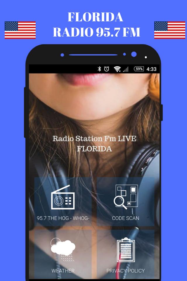 Florida Radio Station 95.7 Fm HD Music 95.7 App Для Андроид.