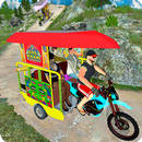 Uphill Chingchi Rickshaw :Tuk Tuk Mountain Offroad APK