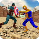 Captain USA VS Super Spiderhero City Battle APK