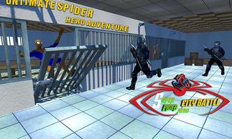 Capitão EUA VS Super Spiderhero Cidade Batalha imagem de tela 3