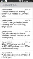 RSS Reader スクリーンショット 2