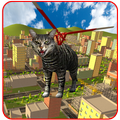 Flying Cat Simulator 3D 2018-Free