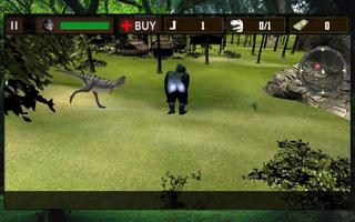 Gorilla vs Dinosaur Adventure screenshot 1
