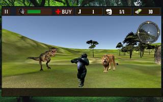 Gorilla vs Dinosaur Adventure screenshot 2