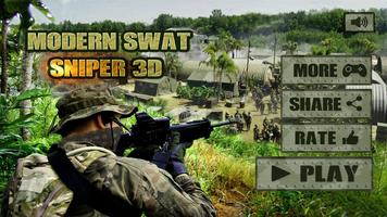 Modern SWAT Sniper 3D poster