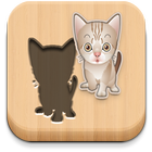 Puzzle for kids - Cats आइकन