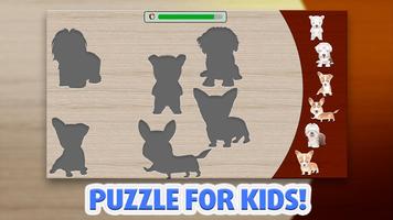 Kids Puzzle - Dogs Poster