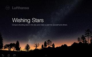 Poster Lufthansa Wishing Stars