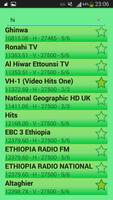 برنامه‌نما NileSat & EutelSat Frequencies عکس از صفحه