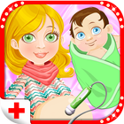 Newborn Baby Princess & Doctor आइकन