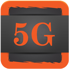 5G Speed Up Internet 图标