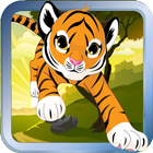 jungle tiger jump adventure icône