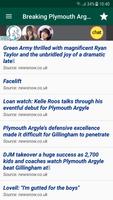 Breaking Plymouth Argyle News Affiche