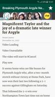 Breaking Plymouth Argyle News capture d'écran 2