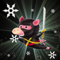 Guardian pig ninja sonic poster
