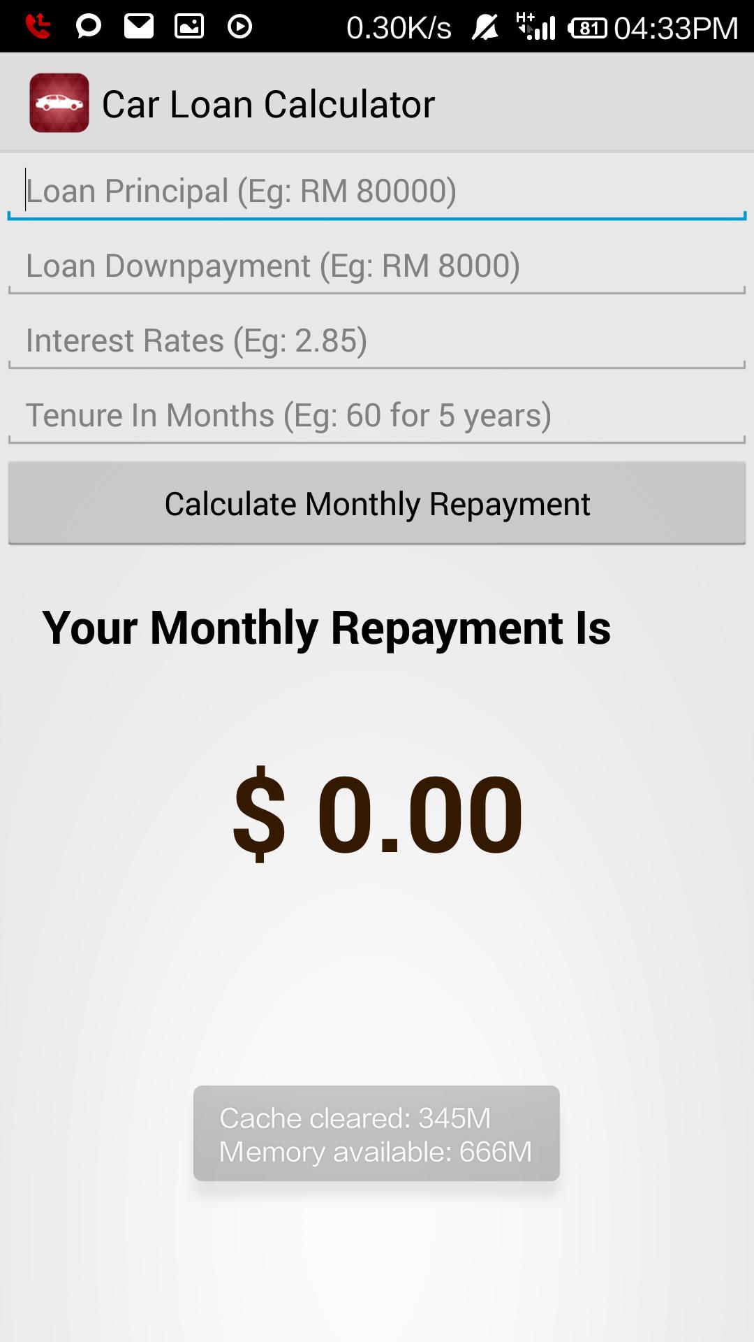 Car Finance Payment Calculator >> Car Loan Calculator For Android Apk Download Car Finance Payment Calculator >> Car Loan Calculator For Android Apk Download