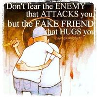 Fake People & Fake Friends Quotes Affiche