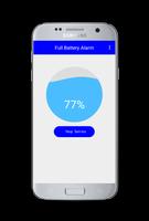 Full Battery Alarm اسکرین شاٹ 1