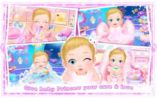 Princess New Baby's Day Care الملصق