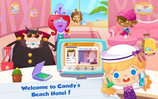 Candy's Vacation - Beach Hotel الملصق