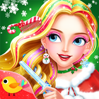 Christmas Hair Salon آئیکن